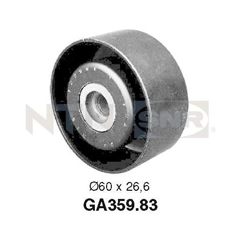 Galets d'accessoires enrouleurs - GA359.83 - SNR - Compatible avec véhicule Peugeot, Citroen, Fiat