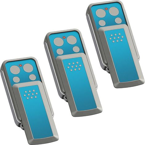 Lot de 3 pour 114253 Télécommande Motorisation Portail Porte de Garage (1/5)