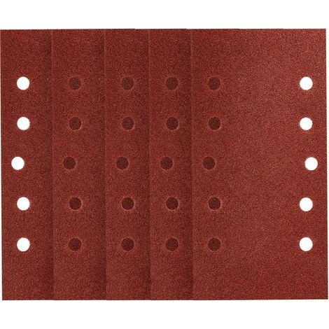 Papier abrasif neo tools 54-003 115 mm x 230 mm 10 trous d'extraction
