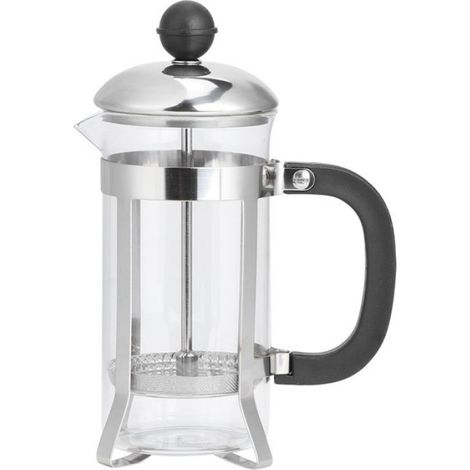 Cafetière Française - Acier Inoxydable Et Verre - 600 Ml - Pour Maison Ou Bureau - 1 Pièce (1/5)