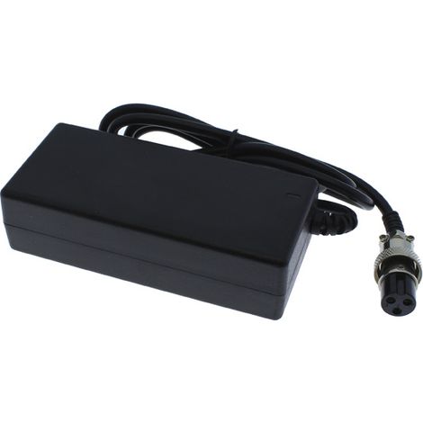 Cargador para batería de tijeras de podar eléctricas Yatek EL46002 y EL46003. Salida de 42V - 1A
