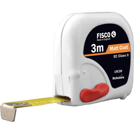 Mètre ruban de poche UNI-MATIC II avec frein latéral et boîtier en ABS résistant