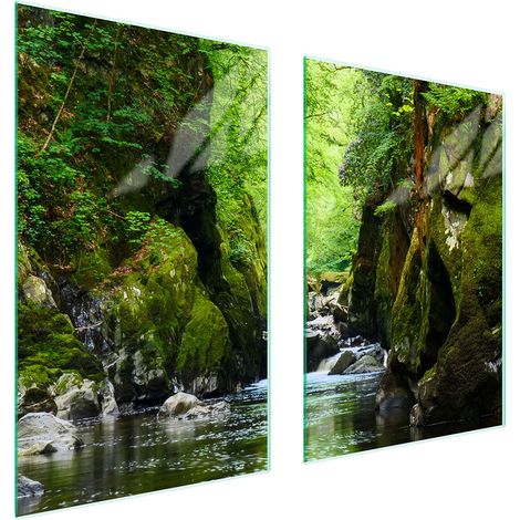 GLASSCHUTZPLATTE FÜR KÜCHE 65x52 LAS
