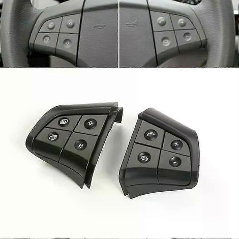2 Stück Lenkradschalterknöpfe passend für Mercedes W164 W251 W245 ML GL B/R-Klasse 1648207910/1648208010/1648200010-JXLGV (1/5)