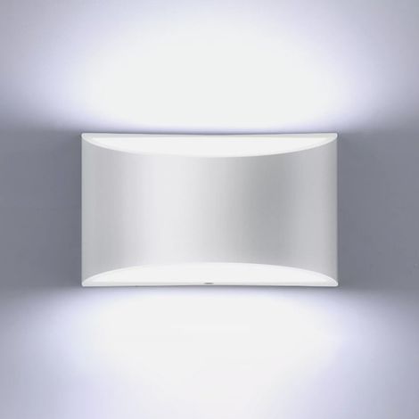 Appliques murales LED modernes, applique murale blanc froid 6000K, applique murale haut et bas 7W, applique murale d'intérieur, 1 paquet (1/5)