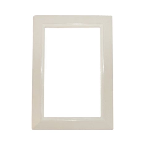 Encadrement pour Prise murale porte pleine - couleur au choix - blanc
