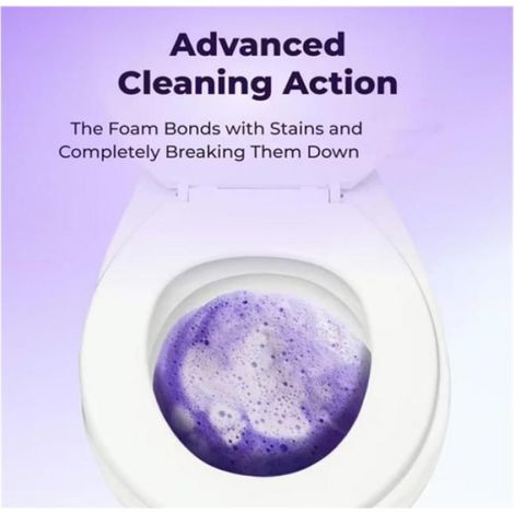 Toilet Cleaner,Nettoyant Pour Toilette, Mousse Wc De Nettoyage Insta-Action Pour Des Toilettes Propres Et étincelantes Sans, (3PC) (1/5)