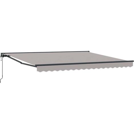 Maison Exclusive - Struttura della tenda Grigio chiaro 400 × 300 cm (1/5)