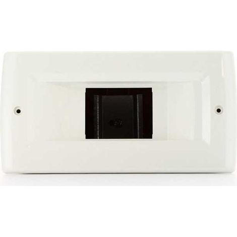 GW40601 Centralita empotrada protegida con 2 módulos IP40