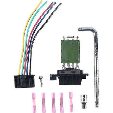 Résistance de ventilateur de chauffage pour GRANDE PUNTO, réparation de câblage, fiche de résistance 13248240 773640 (1/5)