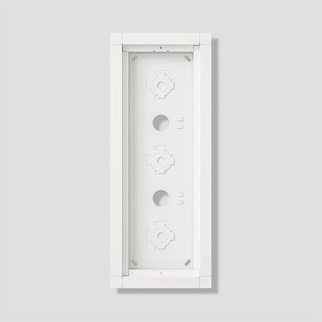 Boîtier saillie Siedle ga 612-3/1-01 w résistant aux intempéries 34x14 cm
