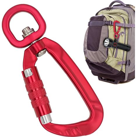 Arnés de camping para perros con mosquetón giratorio de 360 grados. (1/5)