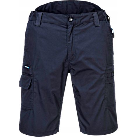Pantaloncini elasticizzati KX340 Pantaloncini elasticizzati PORTWEST Blu navy UK34"" DE50 (1/5)