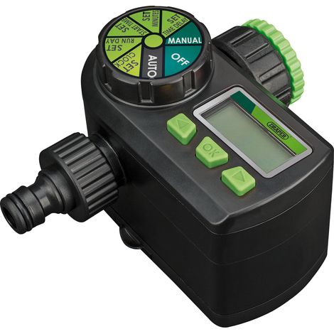 Draper 36750 Electronic Water Timer for Automatic Garden Irrigation System