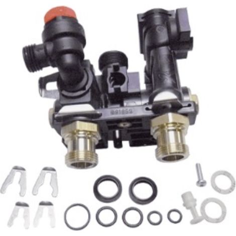 Valvula 3 vias Saunier completa Thematek C24 F24 E