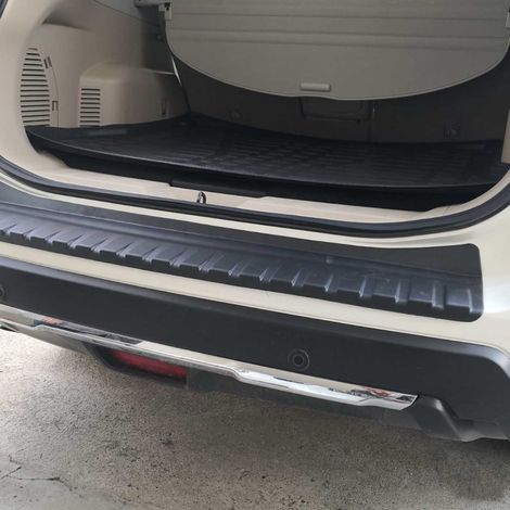 Protection Seuil de Pare-Chocs arrière - Compatible avec Nissan X-Trail 2017-2022 - Couverture de Seuil de Coffre - Bande Seuil de Chargement - Style élégant - ABS Mat (1/5)