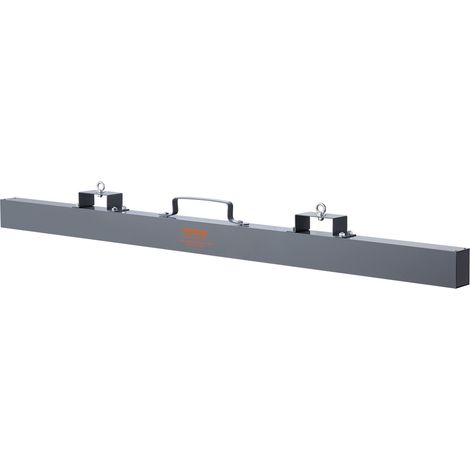 Balai Magnétique Suspendu pour Chariot Élévateur Force de 47,6 kg Balayeuse Magnétique 1830x77x200 mm Outil de Ramassage Magnétique Antirouille pour Objets Métalliques Ferrailles Atelier Garage (1/5)