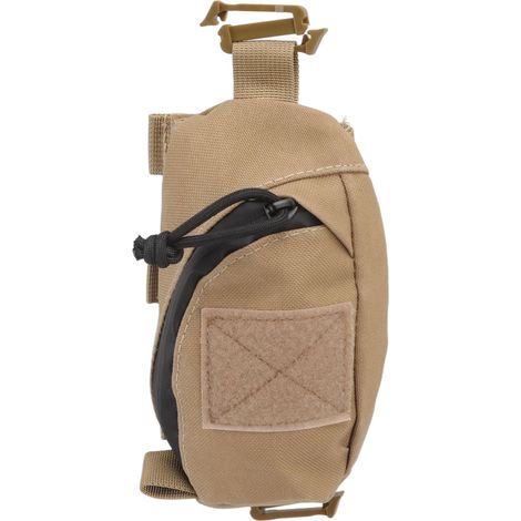 Sac à dos extérieur pochette accrochable bretelle clip-on pour randonneurs, beige (1/5)