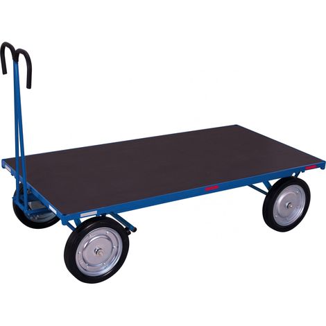 VARIOfit Handpritschenwagen ohne Bordwand Vollgummibereifung 1.600 x 800 mm Traglast 1.000 kg