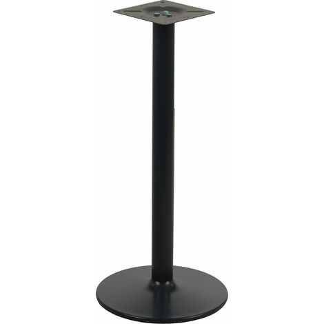 Base per tavolo in metallo NY-B006/110 - 46 cm, nera (1/4)