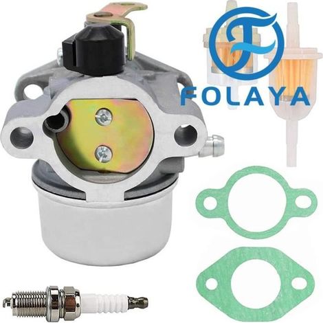 FOLAYA Carburateur pour Kohler CV12.5 CV13S CV13T CV14 CV14S CV15 CV15S CH 13 14 15 13Hp 14Hp 15Hp Moteurs, avec Joints Bougie (1/3)