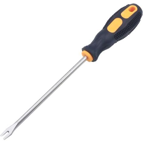 Extracteur de levier - Tournevis de type U de type V - 260 mm - Pour la maison, l'atelier, l'industrie des charpentiers