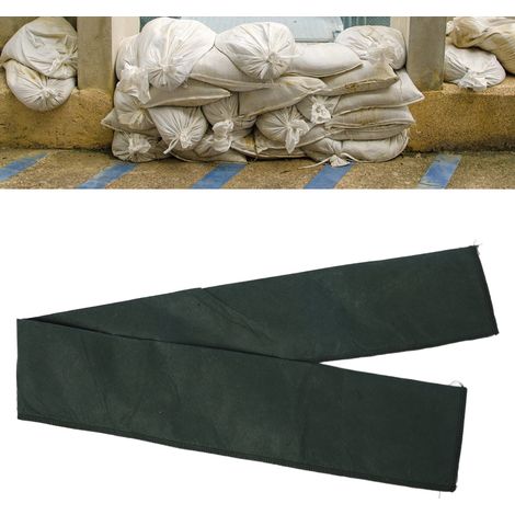 Bolsas de protección contra inundaciones (5 unidades) Manguera de drenaje de agua fabricada con tela no tejida y resina absorbente recargable (1/5)