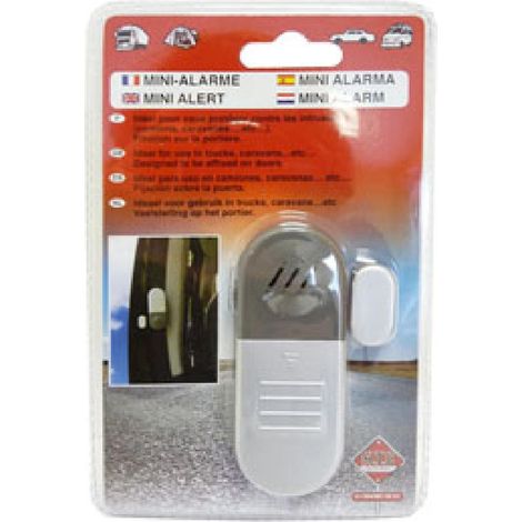 Adnauto – Alarme pour camion et camping-car – Puissance sonore 100dB – Fonctionne avec 2 piles AAA – Protection contre les intrusions