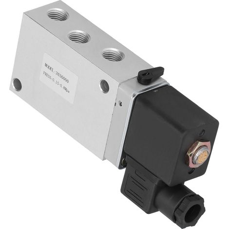 Elektrisches Magnetventil G1/4 Zoll, vorgesteuert, 2 Positionen, 5-Wege-Anschluss, Typ 2636000 (DC24V) (1/5)