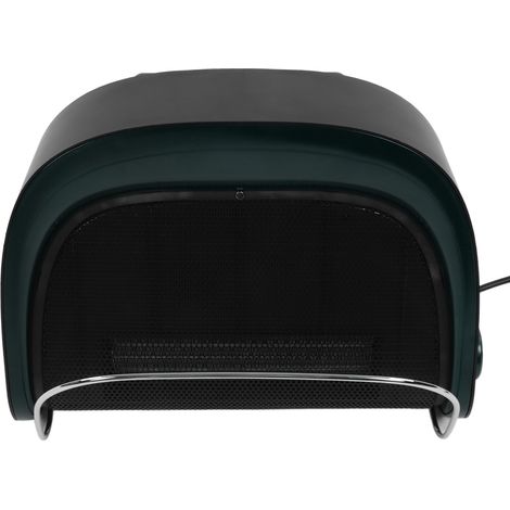 Wandmontierter Handtuchwärmer ohne Bohren, wasserdichter PTC-Badezimmerheizkörper, 220V EU-Stecker, grün, Wandmontage mit Haken, hängender elektrischer Heizkörper. (1/5)