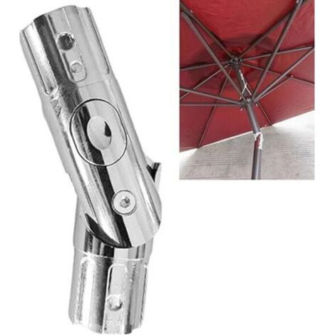 Pièces de rechange pour parasol de patio extérieur – manivelle du mécanisme d'inclinaison(Convient aux poteaux de parasol en fer) (1/4)