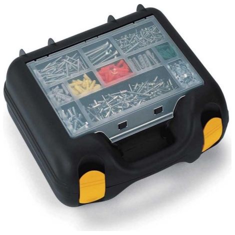 Boite à outils RS PRO en Plastique, Dimensions 387 x 130 x 340mm ( Prix pour 1 ) (1/3)
