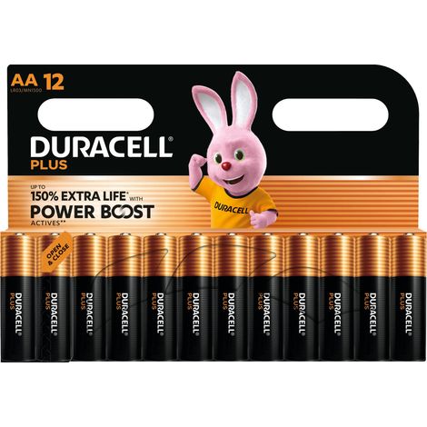 Duracell PLUS Batteria monouso Stilo AA Alcalino