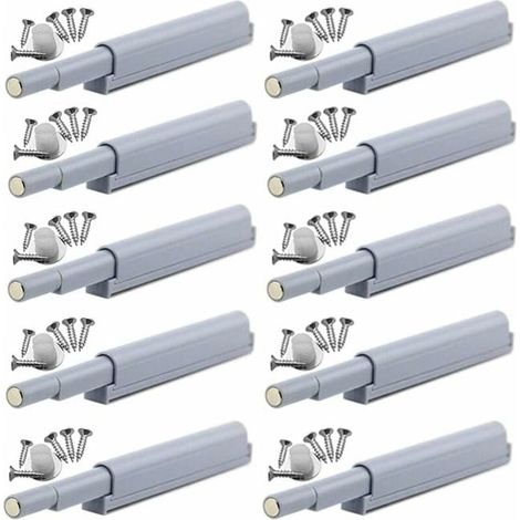 zum Öffnen von Magnetverschlüssen Push-Open-Magnetverschlüsse öffnen und schließen die Tür mit einem einfachen Druck (10 Stück)