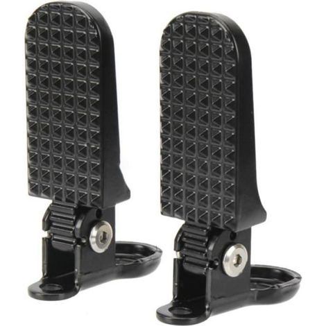 Repose-pieds arrière de vélo électrique facile à ranger, pédale légère et pliable (1/5)