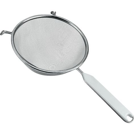 Colino a maglia in alluminio medio con manico in plastica ø 18cm - Metaltex