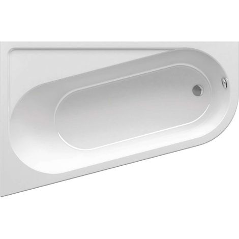 Ravak Chrome - Vasca asimmetrica 160x105 cm, sinistra, bianco CA51000000 (1/4)