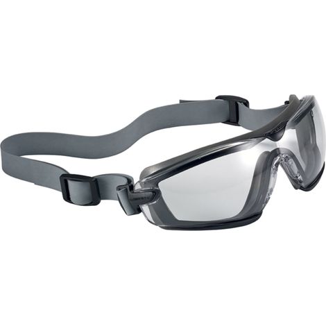 Lunettes-masque COBRA TPR - incolore - noir, gris - étanche - BOLLE SAFETY