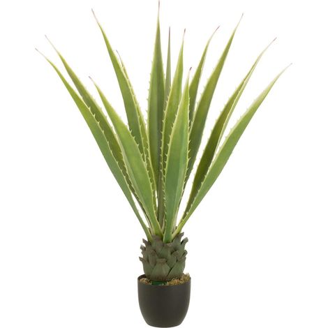 Plante Artificielle en Pot "Agave" 115cm Vert