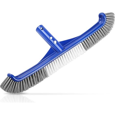 Poolbürste, 43 cm Poolreinigungsbürste, Poolbürstenkopf, Poolbürstenbesen für Pools, Badewannen, Thermalbecken, Spas, Fliesen, Böden, Wände