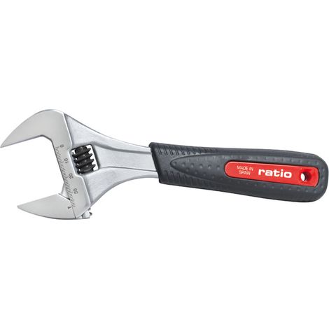 Llave graduable extra-ancha Ratio - 6" 150 mm 0-34 mm. (1/3)