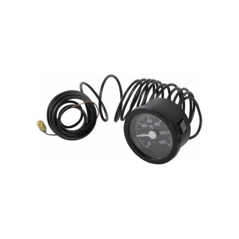 Diff – Thermomètre rond 58mm – Capillaire 3000mm gainé – Plage 0/120°C – Pour environnements humides et chantiers