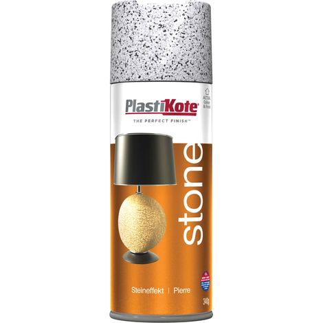 Plasti-Kote Stone Touch Spray Soap Stone 400ml - Durable, Easy-to-Use Surface Finish for Craft and Restoration Projects (1/2)
