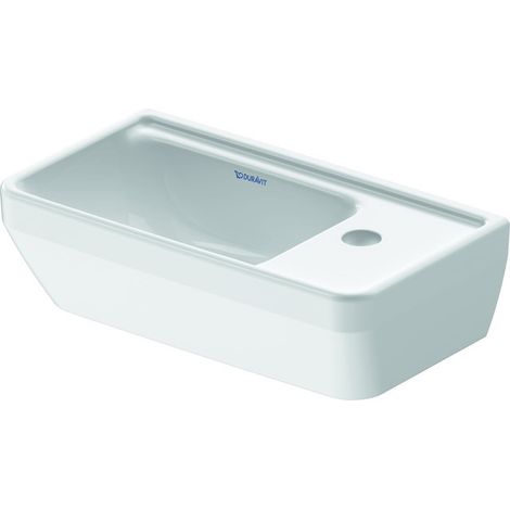 Duravit D-Neo Handwaschbecken, 400x220mm, 1 Hahnloch, ohne (1/5)