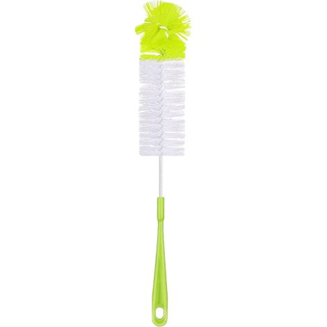 Brosse pour biberon neuve, goupillon pour tétine et biberon, brosse de nettoyage rotative en plastique pour la maison (1/5)