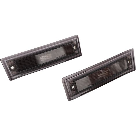 Front-Seitenmarkierungsleuchten-Stoßstangenverkleidungsgehäuse als Ersatzteil für GMC Suburban 1981-1991, schwarz (1/5)