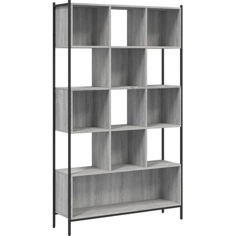 Maison Exclusive - Bücherregal Grau Sonoma 102x28x172 cm Holzwerk