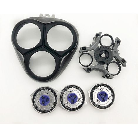 Testina di ricambio per rasoio Philips HQ8 PT860 PT730 PT735 AT890 PT736 PT786 (argento) (1/4)