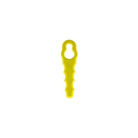 BRAVIX 50er-Pack Ersatzmesser, kompatibel mit Ryobi Rasentrimmern, doppelt gezahnte Messerköpfe RAC155, RAC157, RAC158