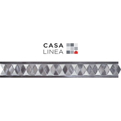 LISTEL HEXAGONE 1 PIÈCE 7,2 X 53,2 CM CASA LINEA